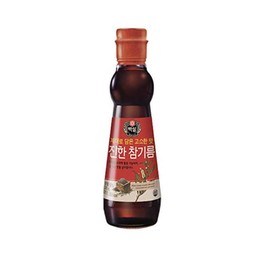 น้ำมันงาธรรมชาติ นำเข้าจากเกาหลี 160ml
