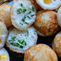 ขนมครกโบราณ  สูตรป้าเล็ก-แม่นอม
