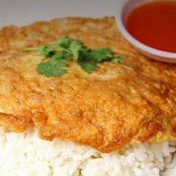 ข้าวไข่เจียวหมูสับ