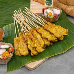 หมูสะเต๊ะ 40 ไม้