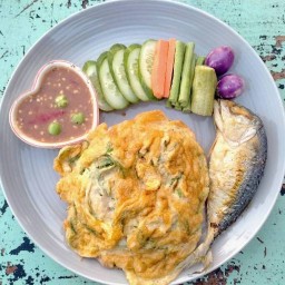 ข้าวไข่เจียว @มาลินพลาซ่ามหาสารคาม