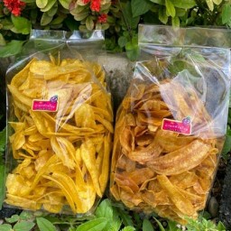 ขนม ร้านกล้วยฉาบ หวานหอม หนองคล้าเก่า