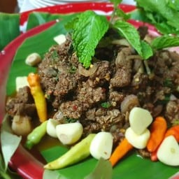 ลาบคั่วขม