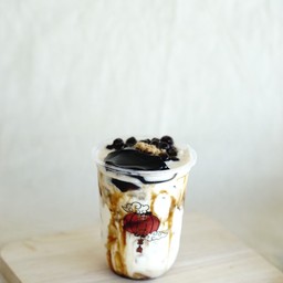 C7 น้ำเต้าหู้บราวน์ชูการ์+เฉาก๊วย+ไข่มุก