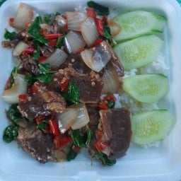 ร้านก๋วยเตี๋ยวคุณตา(โต้ง)&อาหารตามสั่ง หัวทะเล หมู่บ้านบุญนิมิตร ชาติพัฒนา