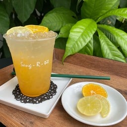 มะนาวน้ำผึ้งโซดา