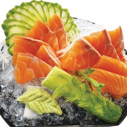 แซลมอนซาซิมิ 10 ชิ้น