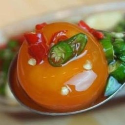 ไข่แดงดอง 4 ฟอง