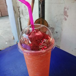 ชาเย็นปั่นภูเขาไฟ