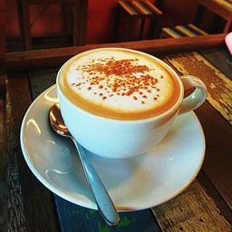 คาปูชิโน่ร้อน