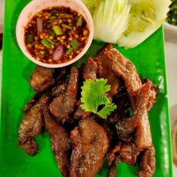 ลิ้นวัวทอด