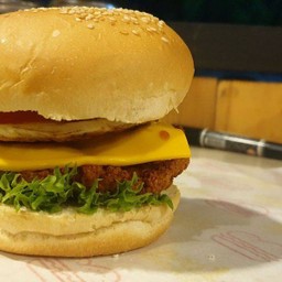 เบอร์เกอร์ไก่ทอด