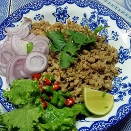 หมูสับผัดปลาเค็ม