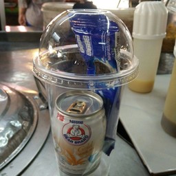 นมหมีปั่นโอริโอ้