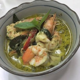 แกงเขียวหวานกุ้ง