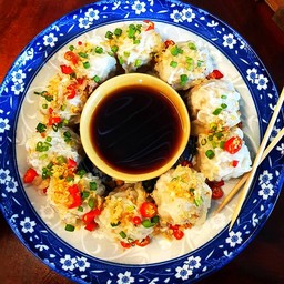 เกี๊ยวไข่มังกรจ้าวสมุทร 10 ลูก