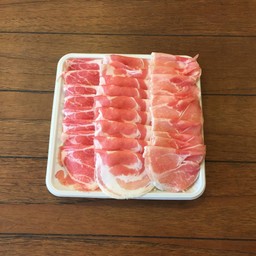 หมูสไลด์รวม 300 กรัม