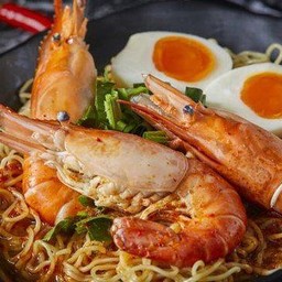 ก๋ยวเตี๋ยวต้มยำกุ้งแม่น้ำ(น้ำข้น) โคตรกุ้ง