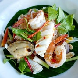 ยำวุ้นเส้นทะเล