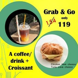 Promo CROSSIANT + coffee
