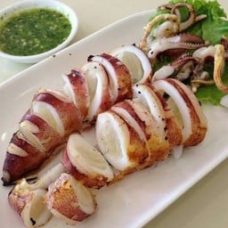 ปลาหมึกไข่ย่าง