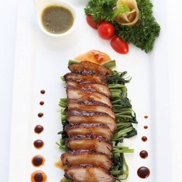 เป็ดอบน้ำผึ้งมุมตัสซ์ (เล็ก)