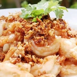 กุ้งทอดกระเทียม