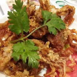 ปูนิ่มทอดกระเทียม