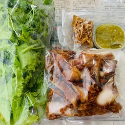 เมี่ยงหมูทอด