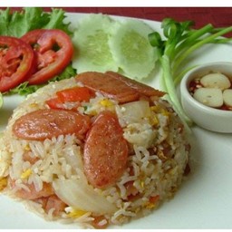 ข้าวผัดกุนเชียง เล็ก