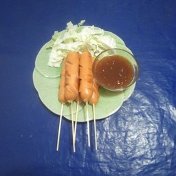 ไส้กรอกหนังกรอบ