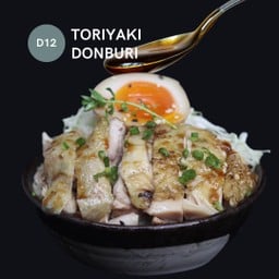 D12 ข้าวหน้าไก่ย่างซอสเทอริยากิ Tori Teriyaki Don