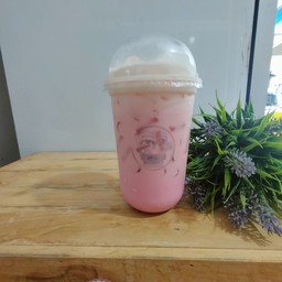 ชมพูนมสดเย็น