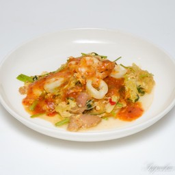 สุกี้แห้ง