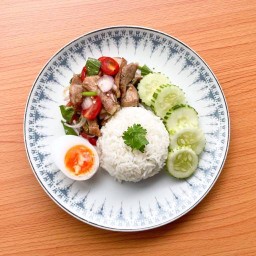 หมูเตลู - Mhoo Tei Roo ข้าวหมูย่าง (Food & More)