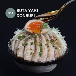 D11 ข้าวหน้าหมูย่างซอสเทอริยากิ Buta Teriyaki Don
