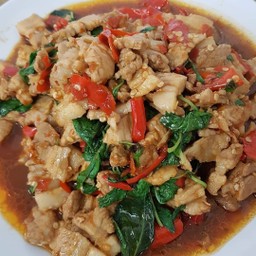 Spicy Basil Stir-Fry!