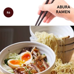 R6 ราเมนแห้ง Abura Ramen