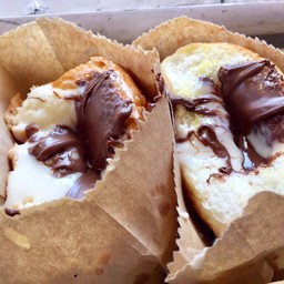 ขนมปังไส้เนยนมสดนูเทลล่า