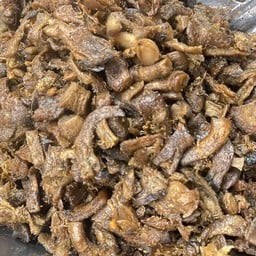 ก้านเห็ดหอมทอด (ขาเห็ด)