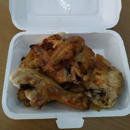 ไก่เนื้อย่าง ครึ่งตัว