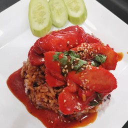 ข้าวหมูแดงเจ