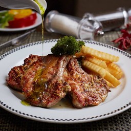 ซี่โครงแกะย่าง