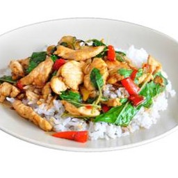 ข้าวกระเพราไก่