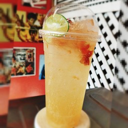 บ๊วยมะนาวโซดา(มะนาวคั้นสด)