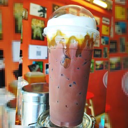 โกโก้คาราเมล เย็น