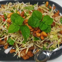 ปลากระพงทอดน้ำปลา