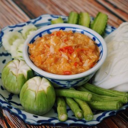 น้ำพริกกุ้งสด