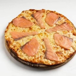 พิซซ่าหน้าปลาแซลมอน