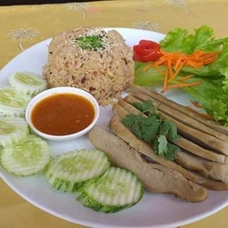 ข้าวมันไก่เจ